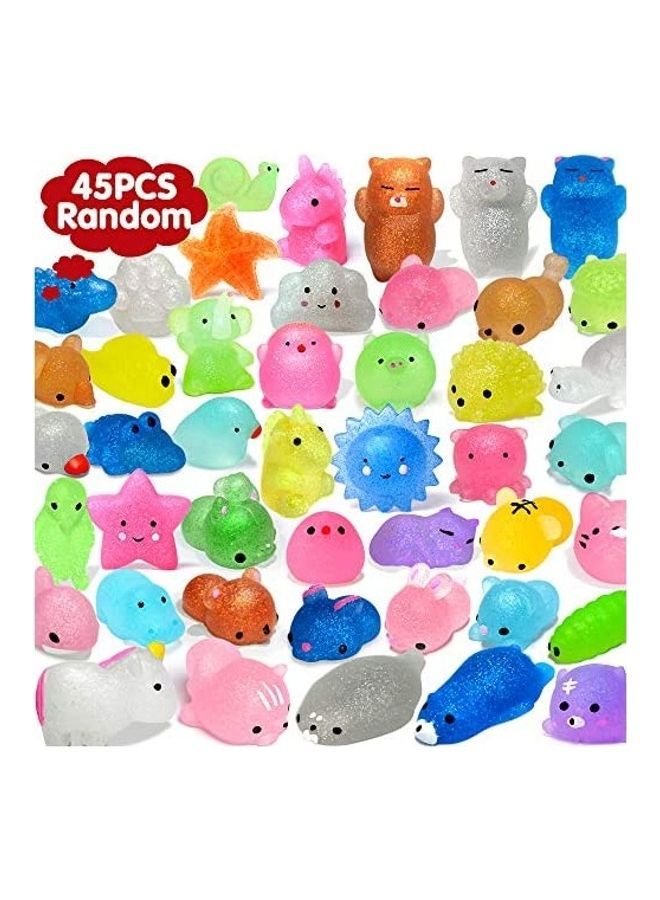 Y&D 45-Piece Mocha Squishy Toys  - Image 1