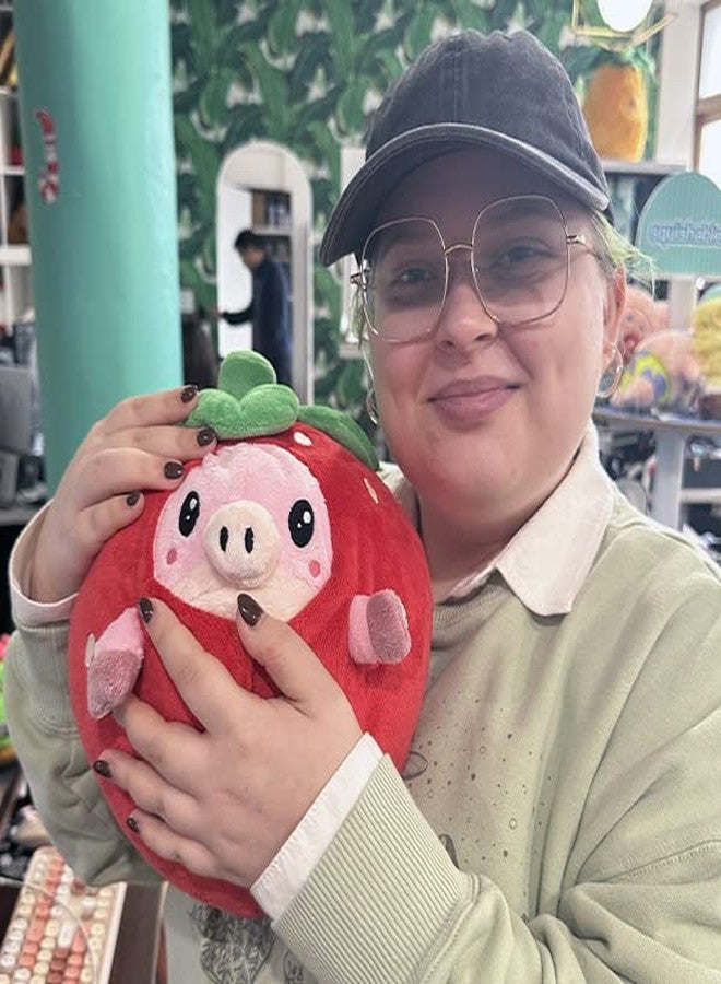 Squishable/ Undercover Pig in Strawberry Plush - Image 4