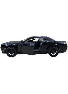 Generic Metal Car Model DODGE Two Doors Open Small Toys Decorations For (black)1:36  - Image 2