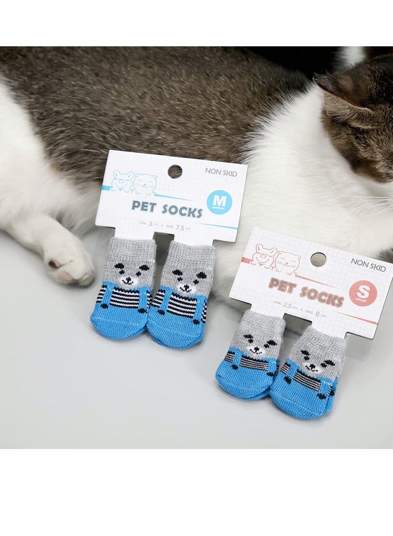 Generic Adorable Bear Design Anti-Slip Pet Socks for Small Dogs and Cats, Rubber Reinforced Indoor Paw Protectors, Perfect for Cozy Wear - Image 5