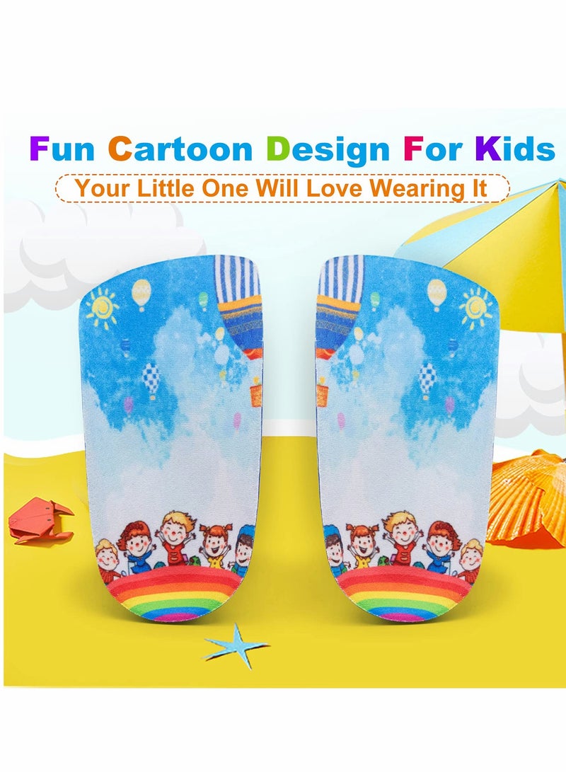 Orthotic Insoles, 3/4 Length Insoles for Kids, Orthotic Kids Insoles Arch Support Childrens Insoles for Kids’ Flat Feet, Plantar Fasciitis, Pronation, Heel Pain - Image 3