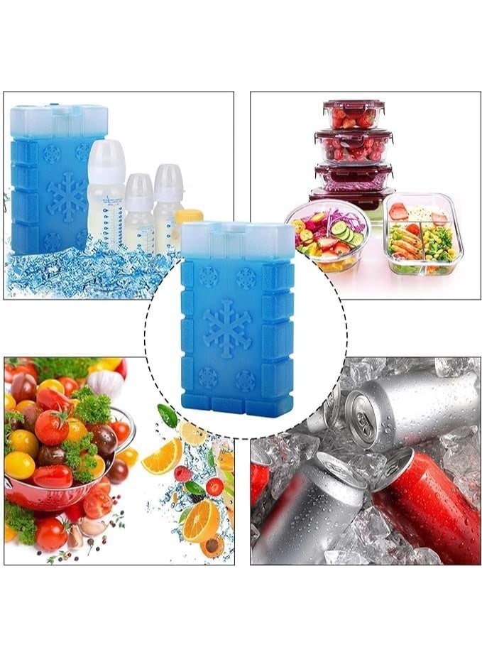 Reusable Gel Ice Pack / Cooler Freeze Block for Lunch Boxes & Cool Bags - Long-Lasting Cooling - Image 3