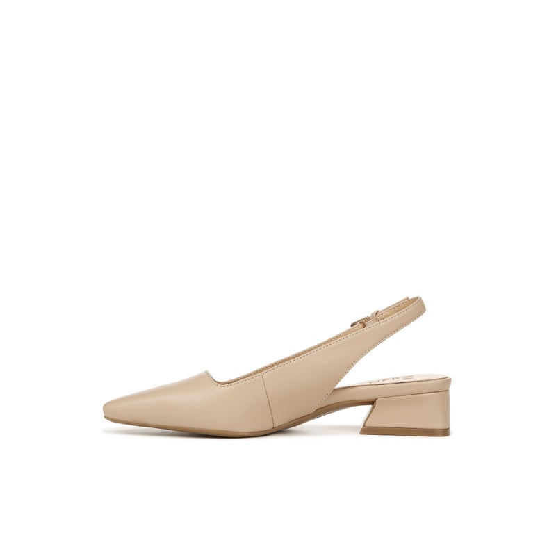 Naturalizer Womens Ginger Snip Toe Slingbacks Barely Nude 7 M - Image 1