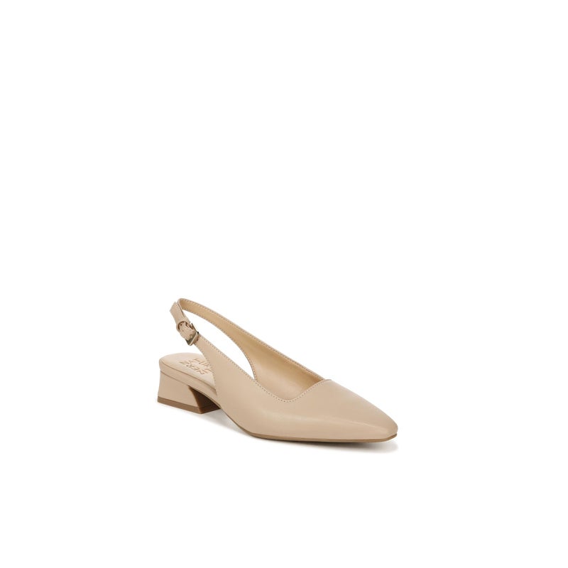 Naturalizer Womens Ginger Snip Toe Slingbacks Barely Nude 7 M - Image 2