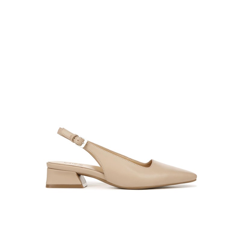 Naturalizer Womens Ginger Snip Toe Slingbacks Barely Nude 7 M - Image 4