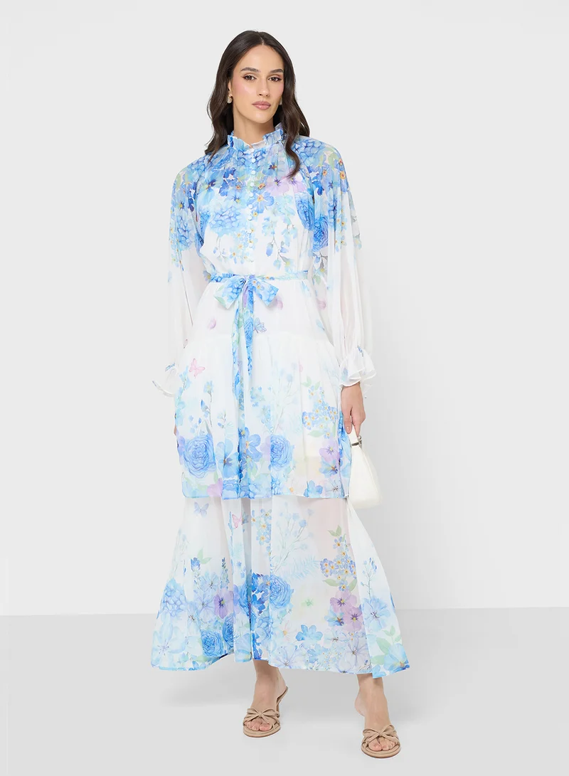 ELLA Floral Print Dress