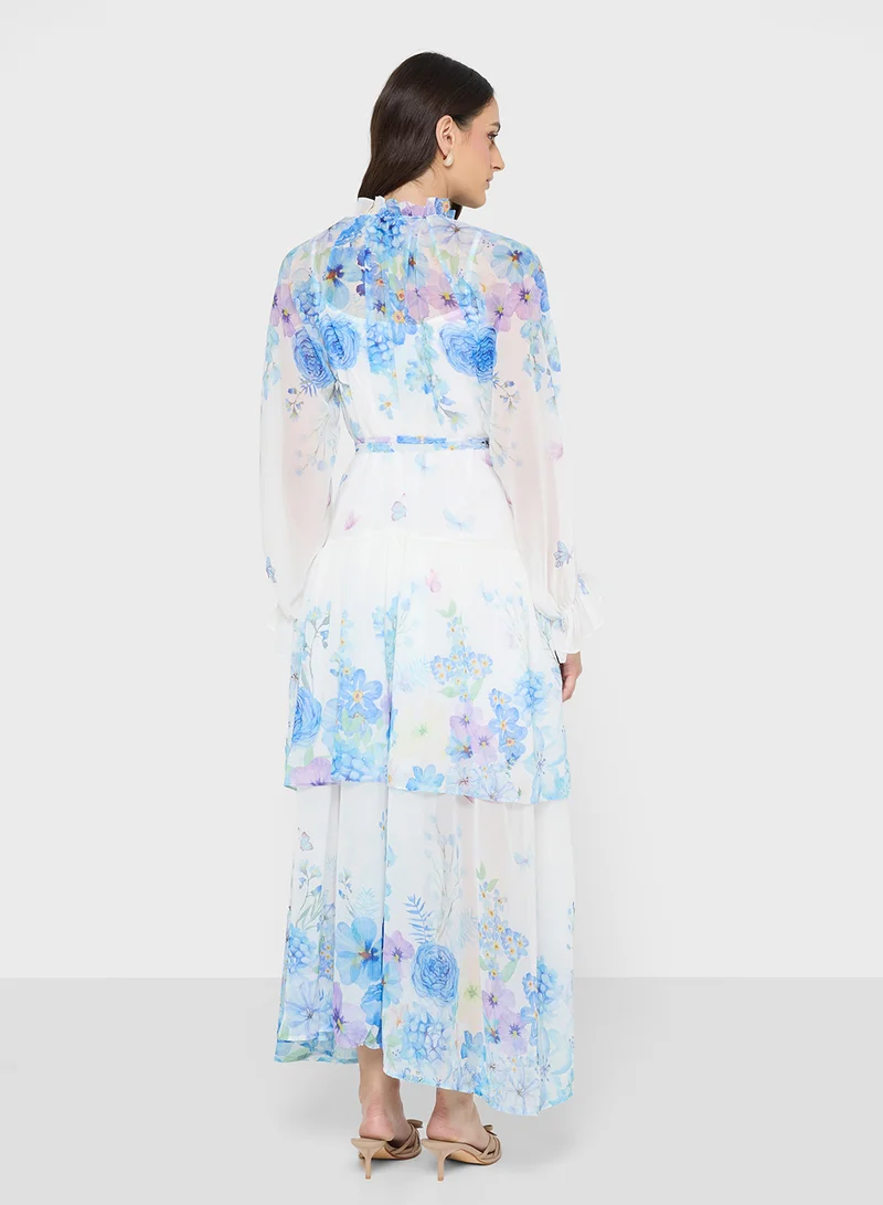 ELLA Floral Print Dress
