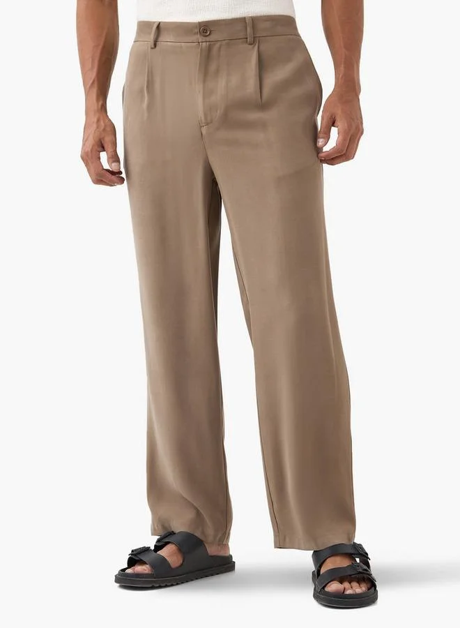 Iconic Flexi Waist Trousers with Pockets