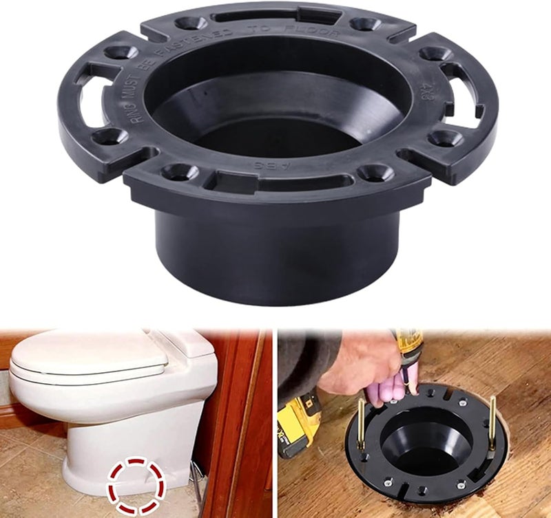 Camperss Toilet Flange and Seal Replacement Set 385345892 for Campers Trailer Maintenance Campers Flange Seal - Image 2