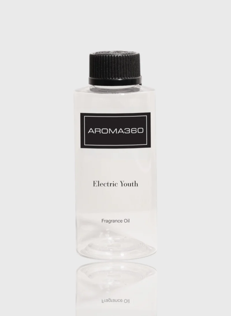 AROMA360 Electric Youth Fragrance Oil Blend - Hotel Inspired for Luxury Essential Oil Diffusers - Aromatherapy Scent Diffuser Oil - Wild Bergamot, Neroli, and Cypress