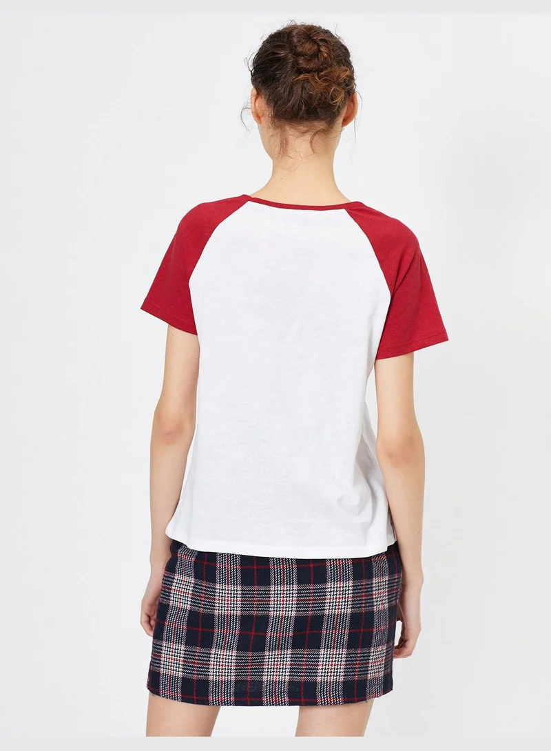 KOTON Letter Printed T-Shirt