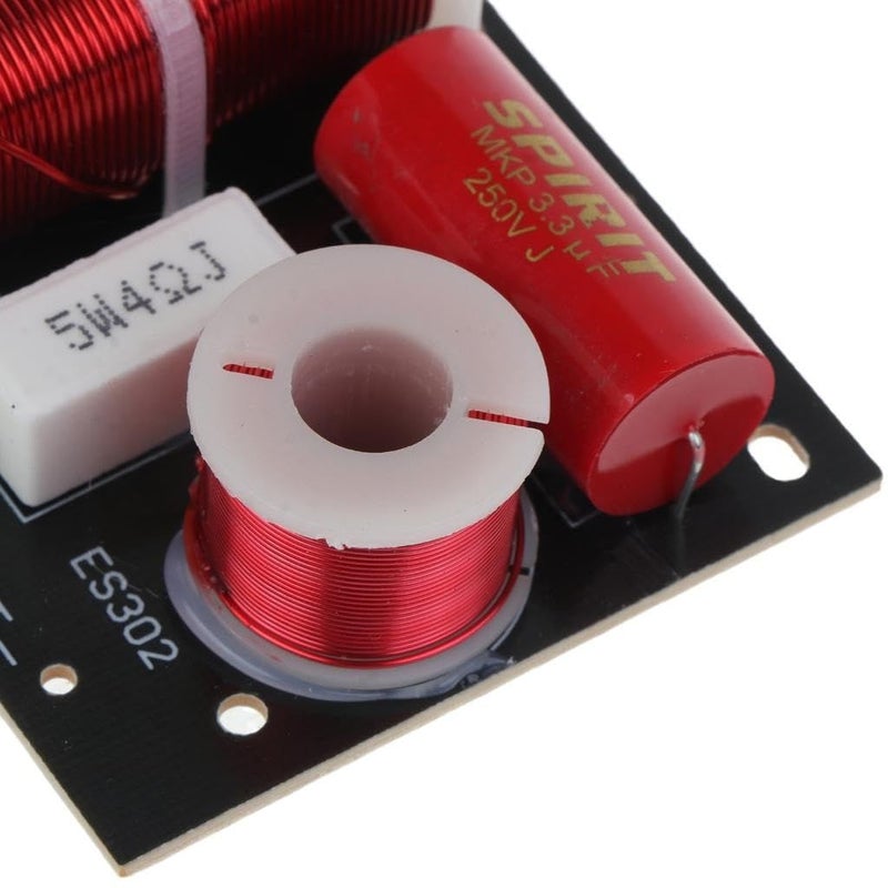 2 Way Audio Crossover Frequency Divider Filter For Home Speaker Amplifier Sound System - Image 3