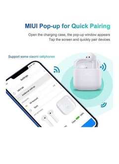 General Portable Bluetooth Wireless Headphones - White  - Image 2