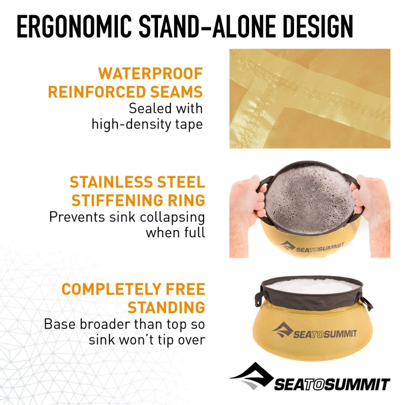 Sea to Summit Collapsible Kitchen Sink, 10 Liter - Image 3