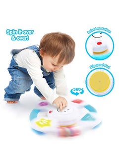 BEST LEARNING My Spin & Learn Steering Wheel - Interactive Educational Toys For 6 To 36 Months Old Infants, Babies, Toddlers - Learn Colors, Shapes, Feelings & Music Game - Ideal Baby Toy Gifts White  - Image 5