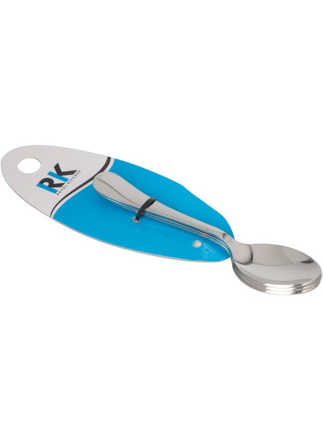 RK RK Stainless Steel Tea Spoon 3Pc Pack - Venetian  - Image 2