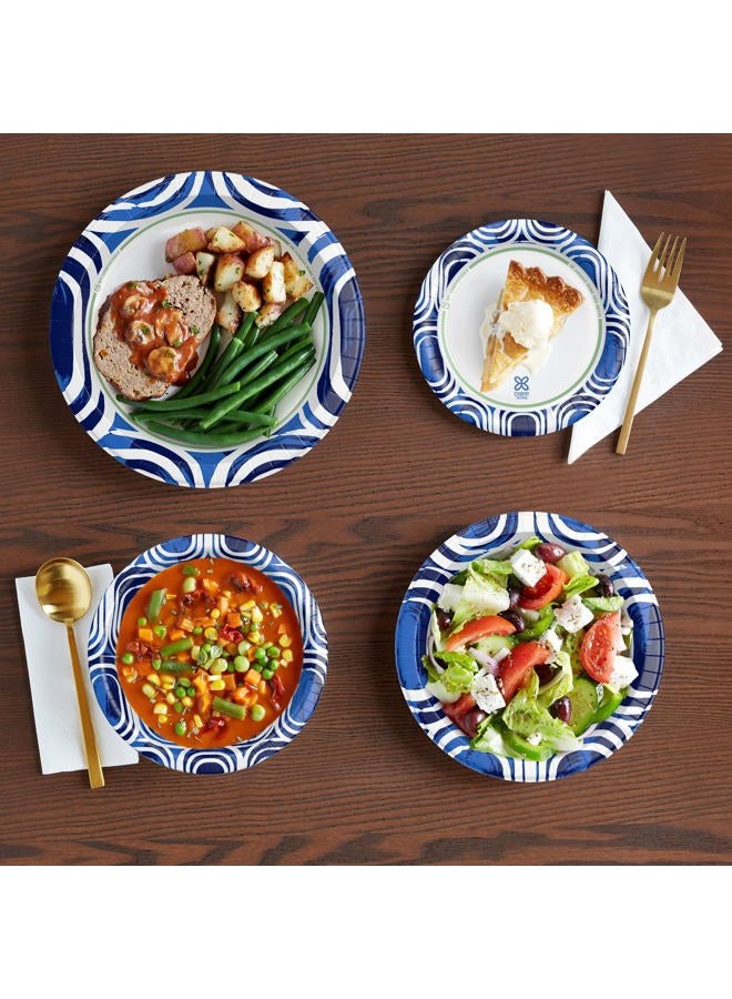 Dixie Ultra, Large Paper Bowls, 20 Oz, 26 Count (Pack of 6), Microwave Safe, Compostable, Disposable Bowls Great For Breakfast, Lunch, And Dinner Meals - Image 4