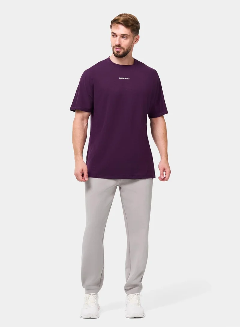 سكوات وولف Oversized Pump Cover T-Shirt
