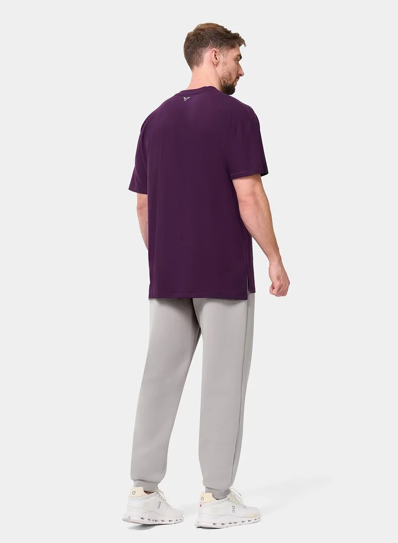 سكوات وولف Oversized Pump Cover T-Shirt