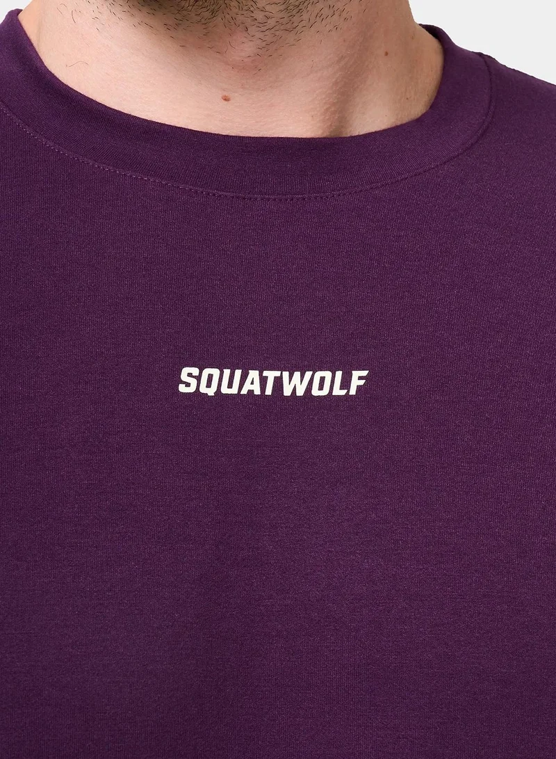 SQUATWOLF Oversized Pump Cover T-Shirt