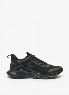 Kappa Mens Textured Lace Up Low Ankle Sneakers  - Image 3