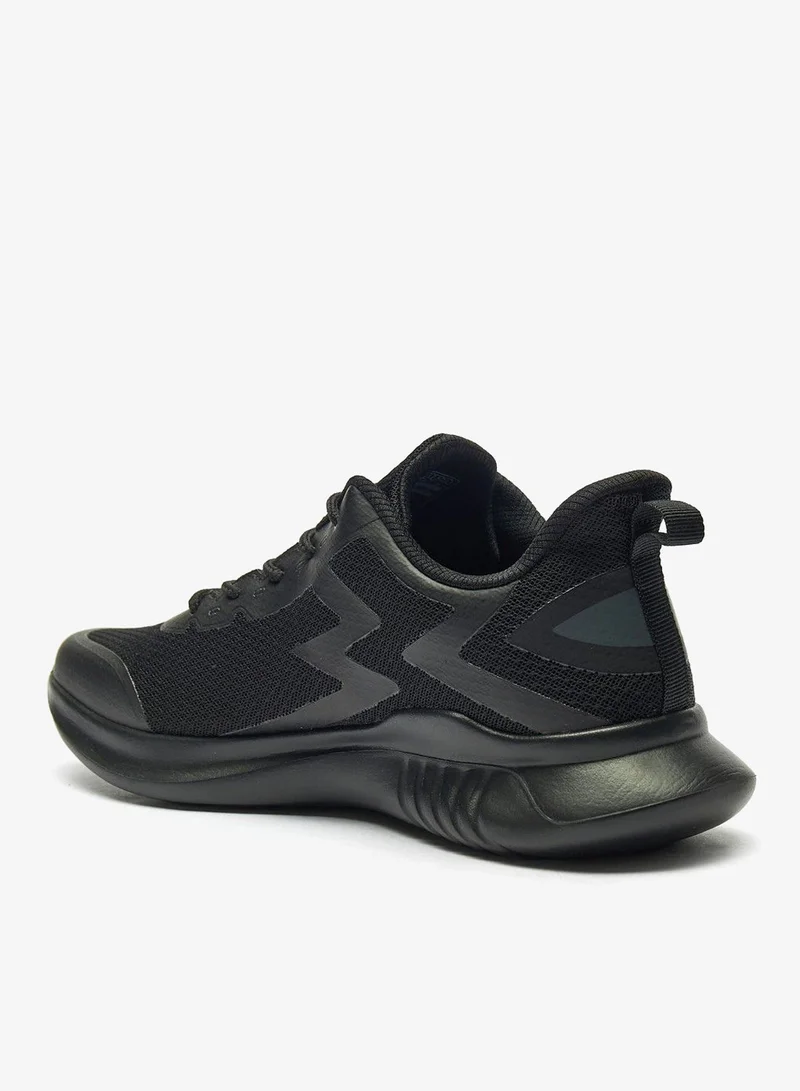 Kappa Mens Textured Lace Up Low Ankle Sneakers