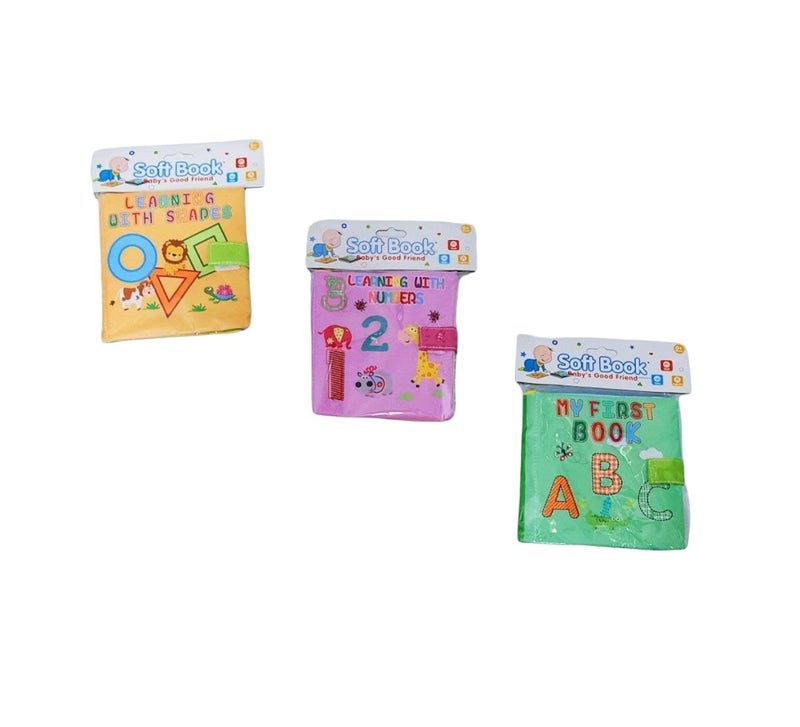 Soft Fabric Books for Kids, Multicolor - W34-14 - Image 3