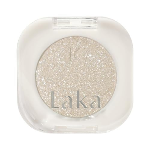 Laka Mono Single Eyeshadow 18g006 oz High Pigment Eye Shadow Easy Apply Long Lasting Color Smooth Blendable Formula Vegan KBeauty 922 Snow - Image 1