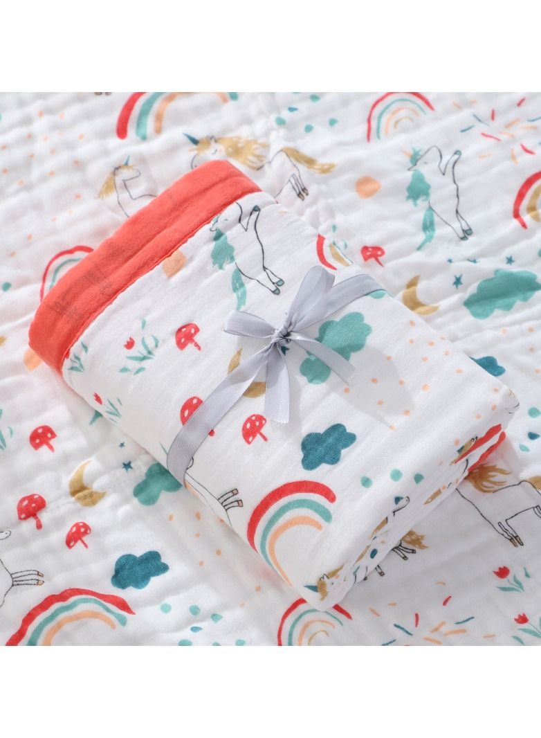 Loquat منشفة حمام مطبوعة بكرتون من القطن النقي