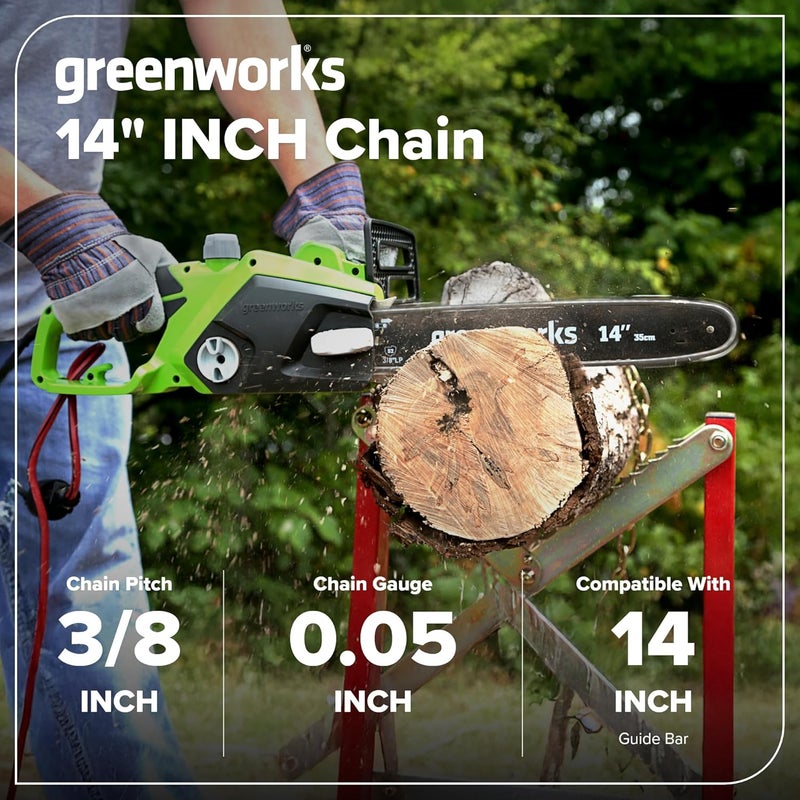 Greenworks 14" Replacement Chainsaw Chain for 20222 - Image 2