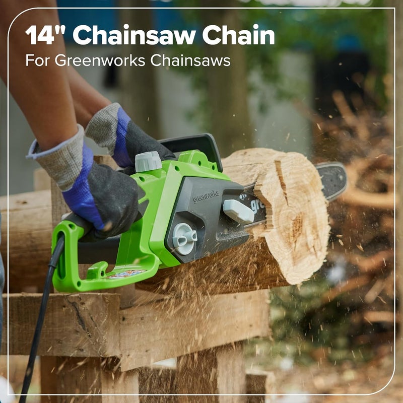 Greenworks 14" Replacement Chainsaw Chain for 20222 - Image 3