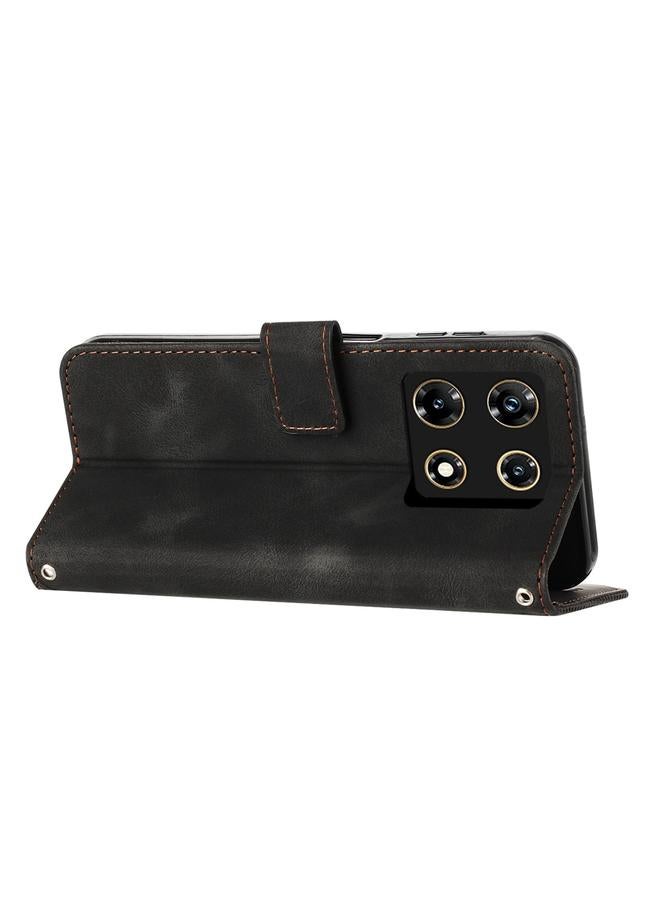 S-TOP Case For Infinix Note 30 Pro Dream Triangle Leather Phone Case with Lanyard - Image 4