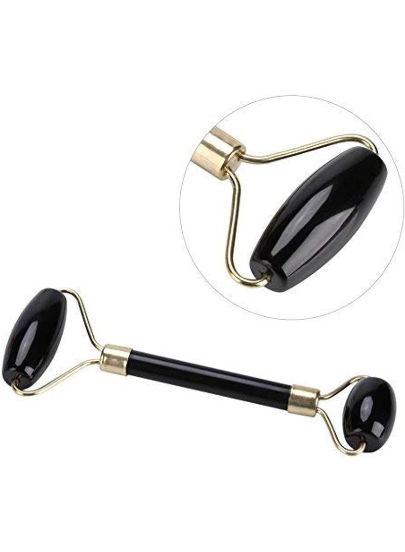 Dual Head Roller Massager for Eye, Neck and Face Relaxation-Black - Image 4