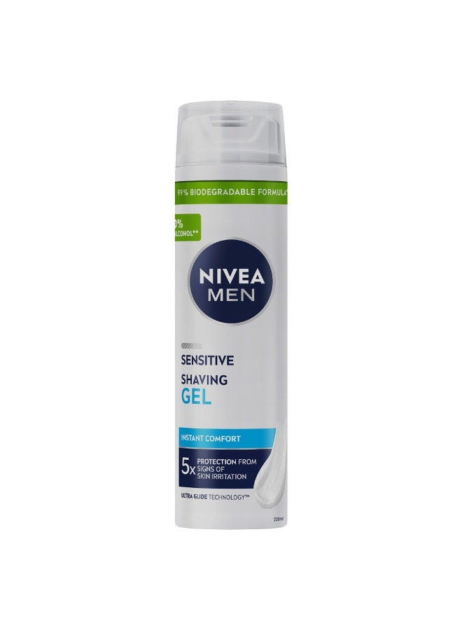 Nivea Men Sensitive Shaving Gel 200ml