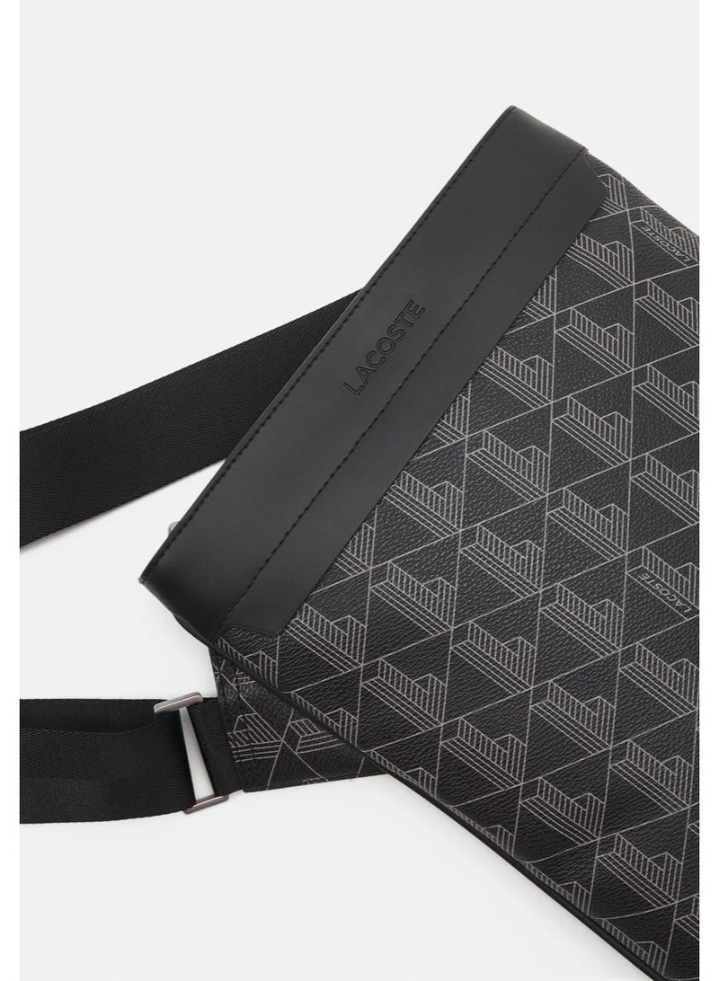 Lacoste The Blend Monogram Messenger Bag - Image 2