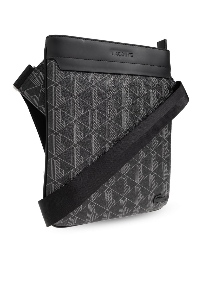 Lacoste The Blend Monogram Messenger Bag - Image 1