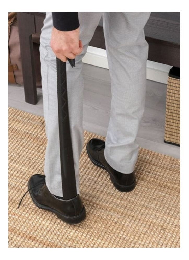 Generic - Long Handled Shoe Horn - Plastic Shoehorn for Men, Women and Kids - Adjustable Extended Reach Assist - Large Dressing Aid, Sock Remover for Seniors, Elderly, Disabled - Image 1