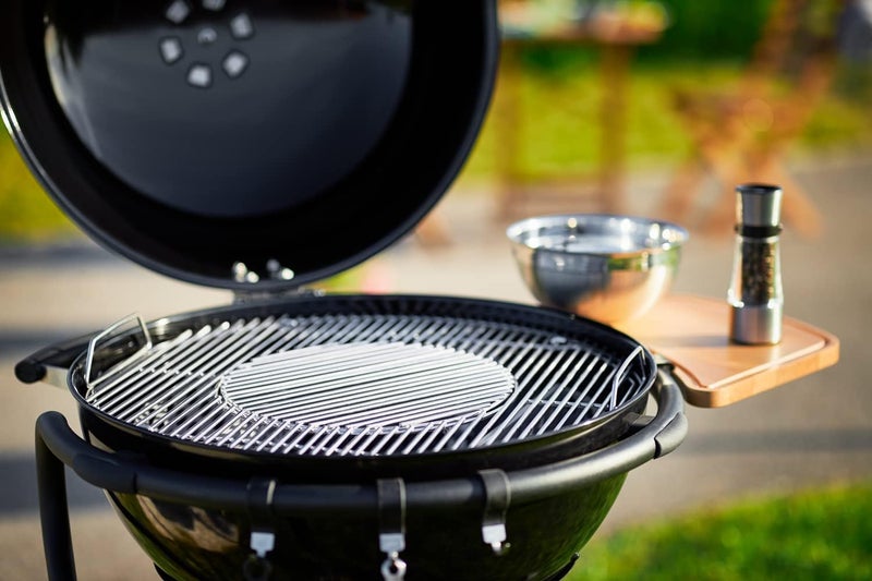 RÖSLE Vario+ Cooking Grate, High-Quality Stainless Steel Cooking Grate for Vario Inserts, for Charcoal Kettle Barbecue No. 1 F60 Simple multi-feature universal build - Image 2