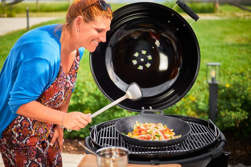 RÖSLE Vario+ Cooking Grate, High-Quality Stainless Steel Cooking Grate for Vario Inserts, for Charcoal Kettle Barbecue No. 1 F60 Simple multi-feature universal build - Image 5