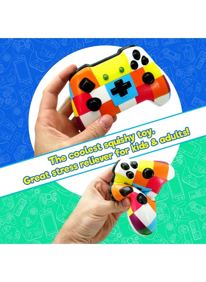 Ja-Ru - Video Game Controller Squishy Fidget Toy (1 Controller) Soft Slow Rising Foam Jumbo Squishies Play Controller Stress Toys For Kids. Sensory Tactile Game. Squeeze Toy Party Favor. 33601 - Image 1