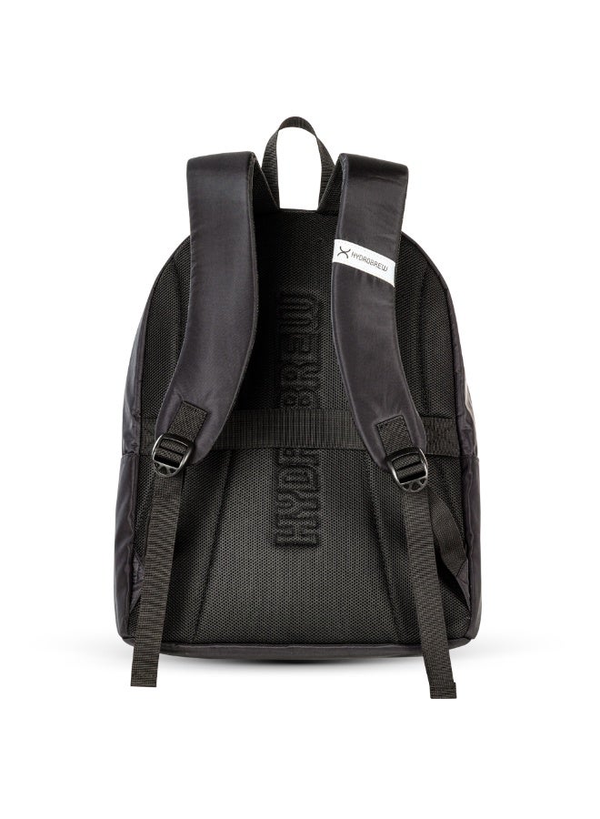 HYDROBREW 17" Backpack - Black - Image 4