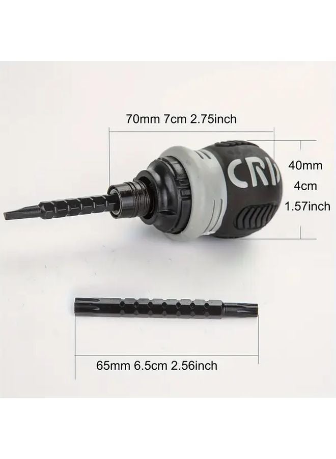26 In 1 Retractable Ratchet Screwdriver Set With Magnetic Telescopic Cross - Image 4