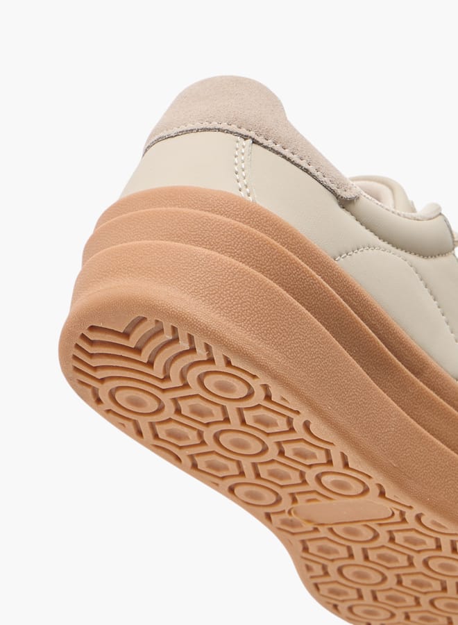 سامبا حذاء رياضي نسائي بأربطة وتفاصيل دانتيل - Image 5