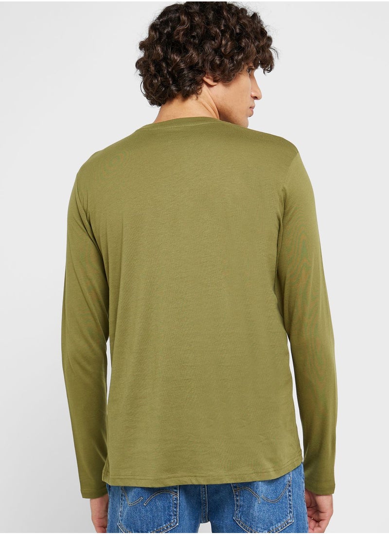 JACK & JONES - Logo Crew Neck T-Shirt - Image 1