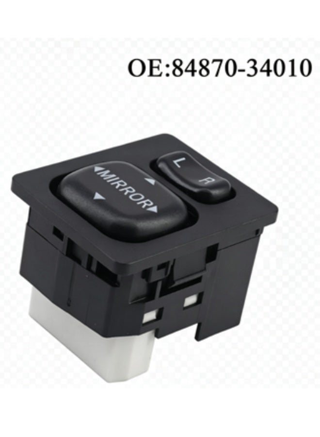 Geberit 84870-34010 is suitable for Toyota Corolla and Yaris. It is a rearview mirror switch and a side mirror adjustment switch. - Image 1