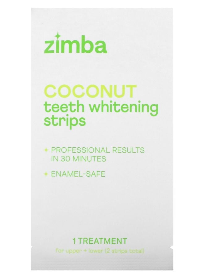 Teeth Whitening Strips Coconut 14 Treatments
