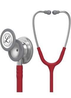 ليتمان 3M Littmann Classic III سماعة مراقبة 27 بوصة أنبوب عنابي 5627  - Image 1