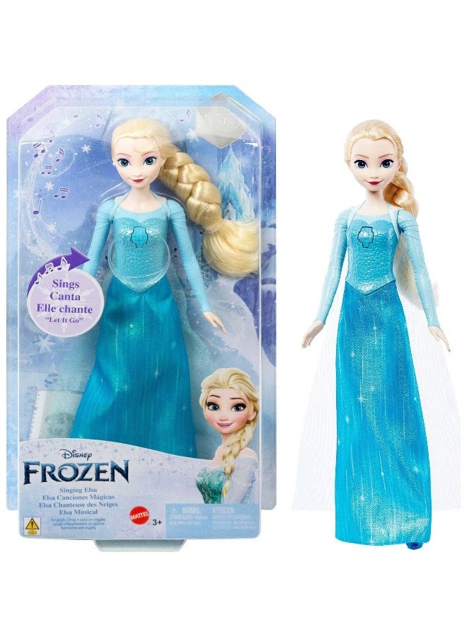 Disney Frozen Singing Elsa Doll (30 cm) - Image 1