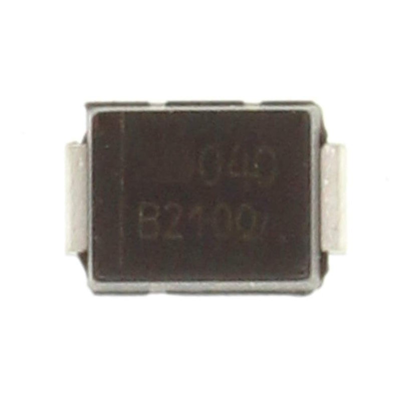 HUABAN 10PCS B2100-13-F B2100-13 Schottky Barrier Diode 2A 100V Diode SMB/DO-214AA Marking B2100 (Replace for SR2100) - Image 1