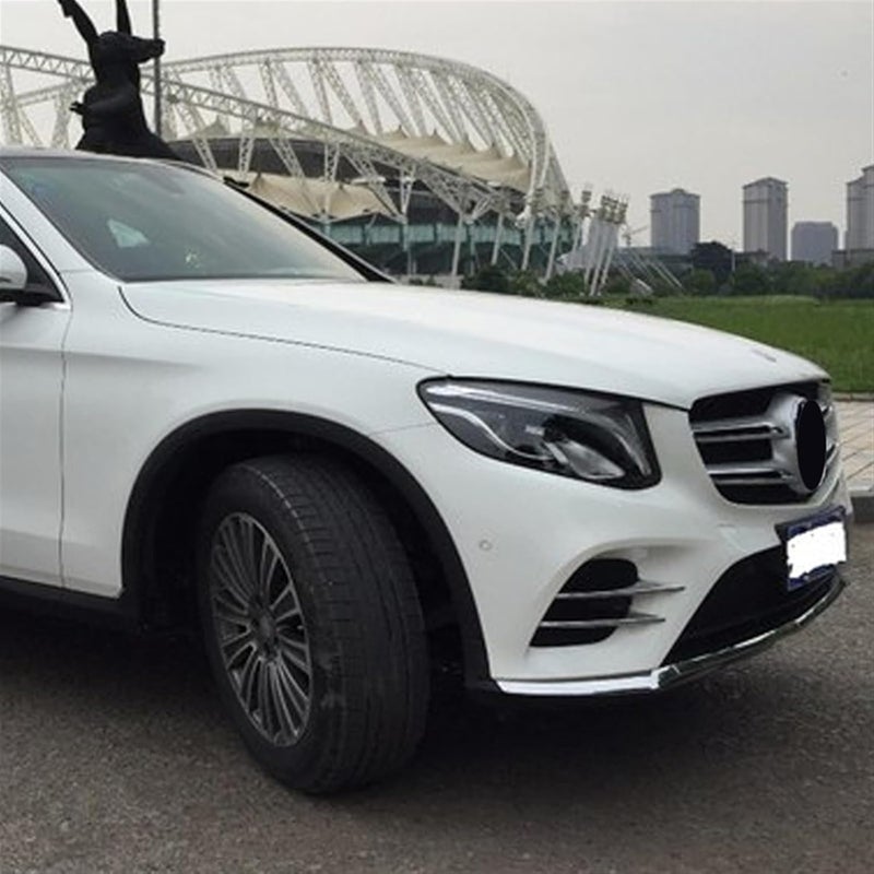 QASULER Chrome Fog Light Trim for Mercedes-Benz GLC Class - Image 5